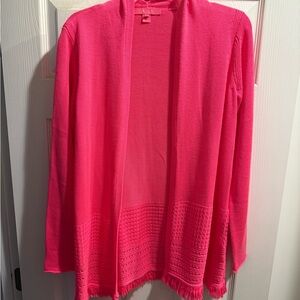 Lilly Pulitzer Vibrant Pink Cardigan